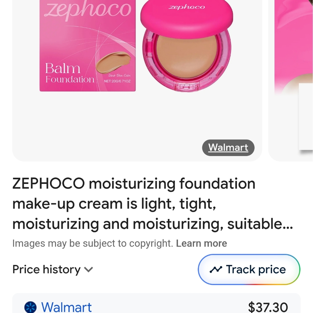 ZEPHOCO moisturizing foundation make-up cream is light, tight, moisturizing